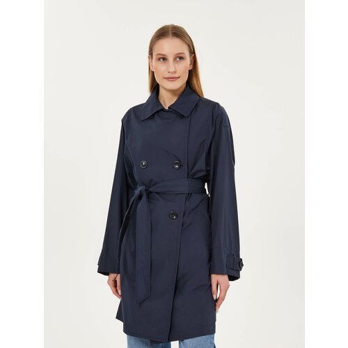 Купить Куртка GEOX W4522NT3076F4601, размер 44, синий
Длинный женский тренч Soleil с ру...