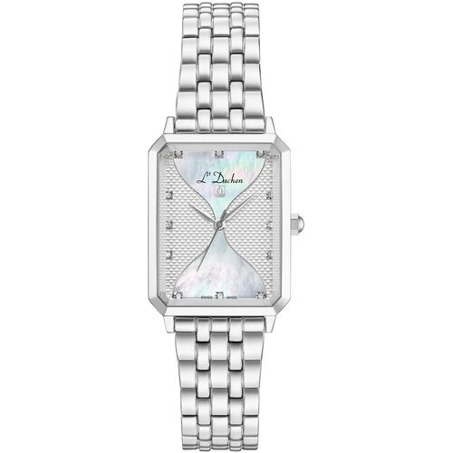 Купить Наручные часы L'Duchen Quartz L’Duchen Pyramide D 591.10.33, серебряный, белый
<...