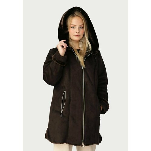 Купить Дубленка Pit.Gakoff, размер 54, коричневый
Красивая зимняя куртка- дублёнка, пол...