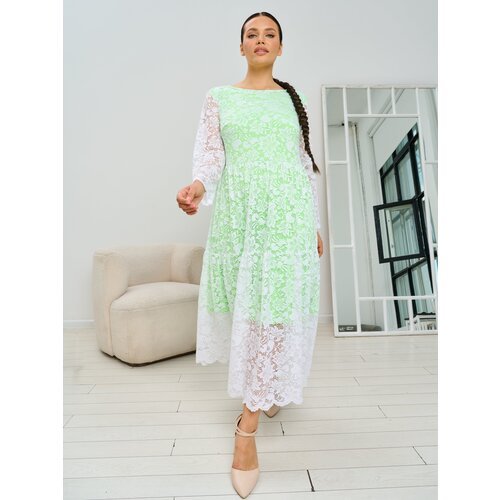 Купить Платье maxroses, размер 48, зеленый
Платье женское для дерзких обладательниц бол...
