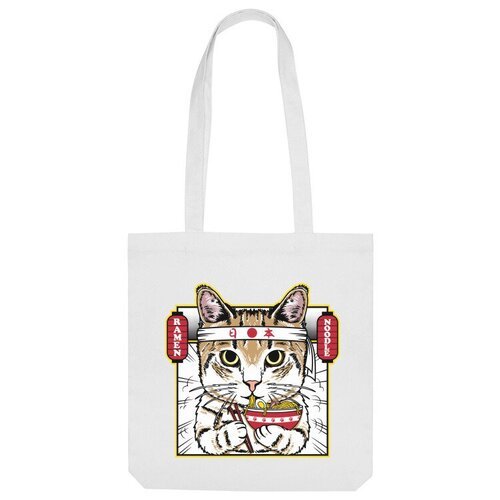 Купить Сумка Us Basic, белый
Название принта: Japanese cat. Автор принта: pichshop. Сум...