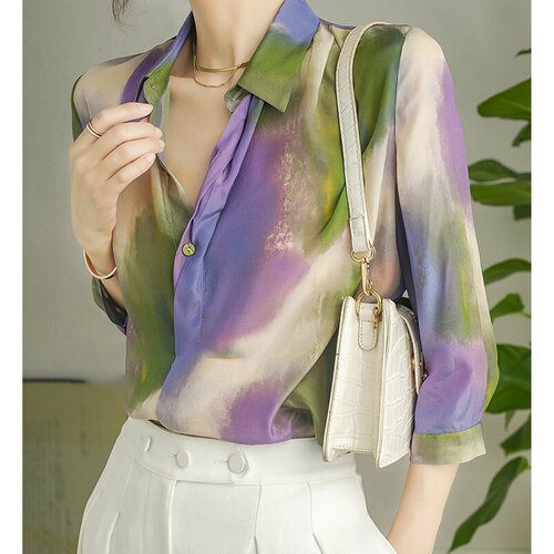 Купить Блуза размер M, фиолетовый
Блузка женская: стиль и комфорт<br><br>Представляем в...