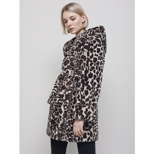 Купить Пальто ALEF, размер 56, бежевый
Женская шуба из эко меха подчеркивает женственно...