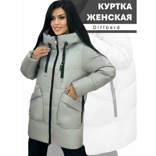 Купить Куртка Diffberd, размер 50, серый
Женская зимняя куртка, новинка осень-зима 2023...
