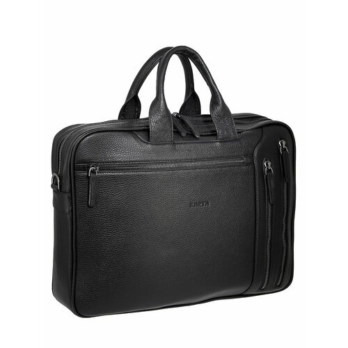 Купить Сумка KARYA, черный
Мужская сумка-портфель Karya выполнена из высококачественной...