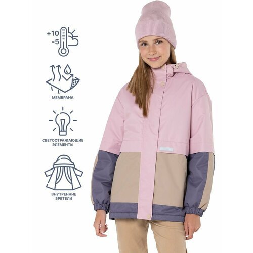Купить Куртка NIKASTYLE 4м3224, размер 170-84, розовый
Куртка демисезонная для девочки....
