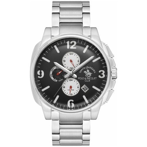 Купить Наручные часы SANTA BARBARA POLO & RACQUET CLUB Prive, серебряный, черный
Мужски...