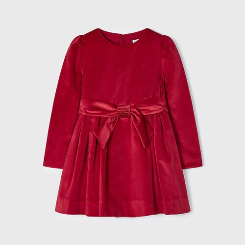 Купить Платье Mayoral, размер 4 года, красный
Платье Mayoral красное с поясом для девоч...
