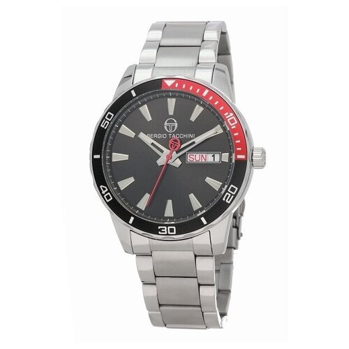 Купить Наручные часы SERGIO TACCHINI, серый, серебряный
Корпус: нержавеющая сталь 316L,...