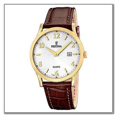 Купить Наручные часы FESTINA, золотой
Водонепроницаемые: есть, WR50 (5 атм) <br>Габарит...
