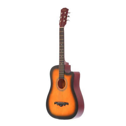 Купить Акустическая гитара Belucci BC3810 BS (SB), Оранжевая санберст, глянец,38"дюймов...