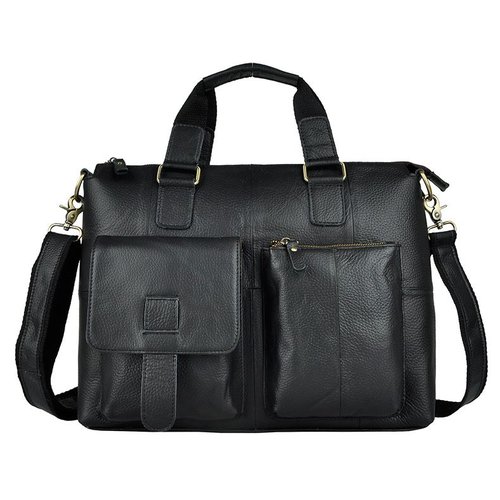 Купить Портфель черный
Деловая сумка-портфель из натуральной кожи черная: стиль и функц...