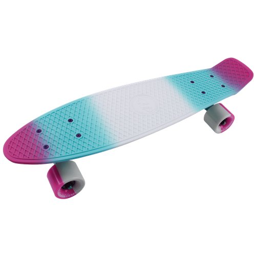 Купить Скейтборд пластиковый Multiсolor 22 pink/sea 1/4 TSL-401М
Яркий круизер-пеннибор...