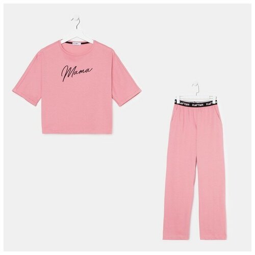Купить Пижама , размер 40-42, розовый
Пижама женская (футболка и брюки) KAFTAN "Pink" р...