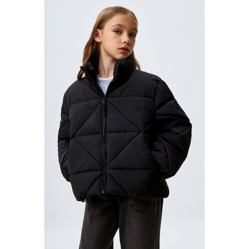 Купить Куртка Sela, размер 158, черный
Короткая базовая куртка с фигурной стежкой sela...