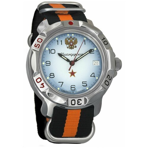 Купить Наручные часы Восток Командирские, оранжевый
Часы Восток Командирские 811323 с г...