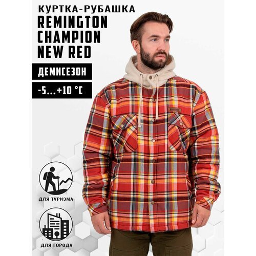 Купить Куртка Remington, размер 3XL, красный
Куртка-рубашка Remington - стильный и унив...