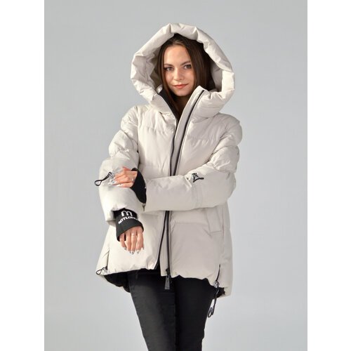 Купить куртка 6619-А72-Beige, размер 2XL, бежевый
Женская куртка в оверсайз стиле. Крас...