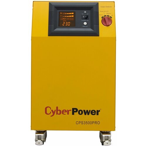 Купить Интерактивный ИБП CyberPower CPS3500PRO желтый
Источник бесперебойного питания C...