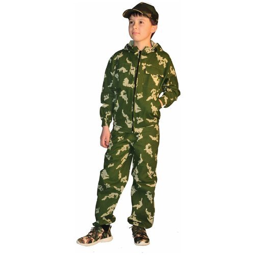 Купить Маскхалат детский камуфляжный костюм березка - УС-косдет122-27 5003 36-38/152-15...