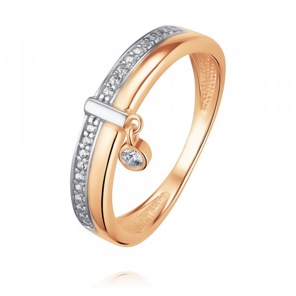 Купить Кольцо
Кольцо из красного золота с фианитами Лаконичное кольцо из красного золот...