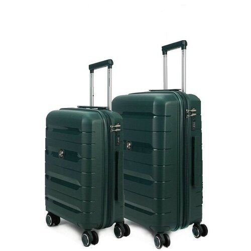 Купить Умный чемодан Ambassador Comete, 2 шт., 80 л, размер S/M, зеленый
Чемоданы с рас...