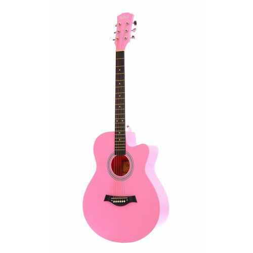 Купить Акустическая гитара Belucci BC4020 PI, матовая, розовая,40"дюймов
Дерзкая и ярка...