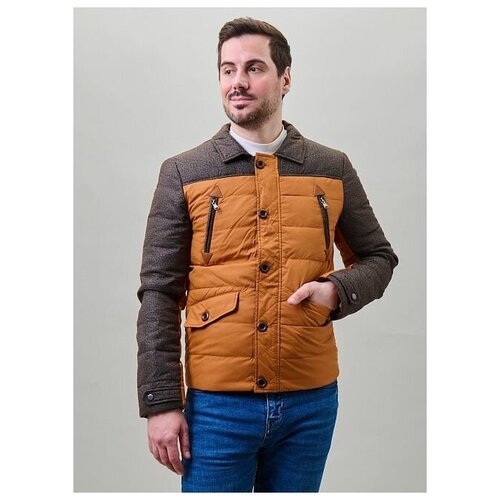 Купить Куртка КАЛЯЕВ, размер 46, оранжевый
Универсальная куртка мужская необходима в ка...