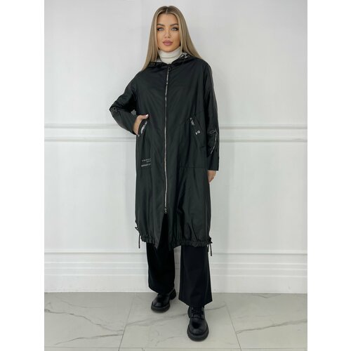 Купить Пальто Karmelstyle, размер 60, черный
Пальто весеннее женское кармельстиль с кап...