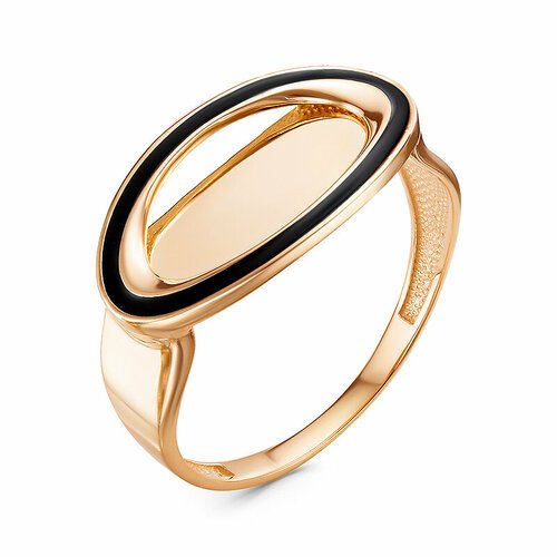 Купить Кольцо Del'ta, красное золото, 585 проба, размер 17.5, красный
Золотое кольцо De...