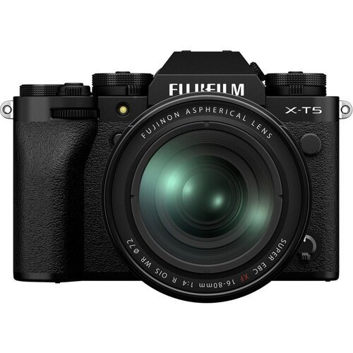 Купить Цифровой фотоаппарат FujiFilm X-T5 kit 16-80mm black
40-мегапиксельная матрица X...