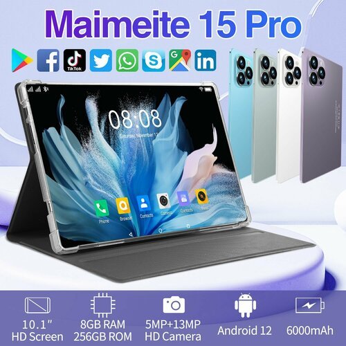 Купить Мощный планшет для детей Maimeite, 10,1 дюйма, HD, Wi-Fi и 4G
Мощный планшет 4G...