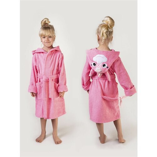Купить Халат Fluffy Bunny, размер 110-116, розовый
Внимание!<br>тапочки, представленные...