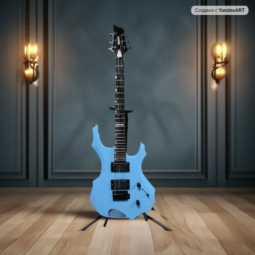 Купить Электрогитара (Гитара электрическая) E-BASH G900 голубой
Электрогитара E-BASH G9...