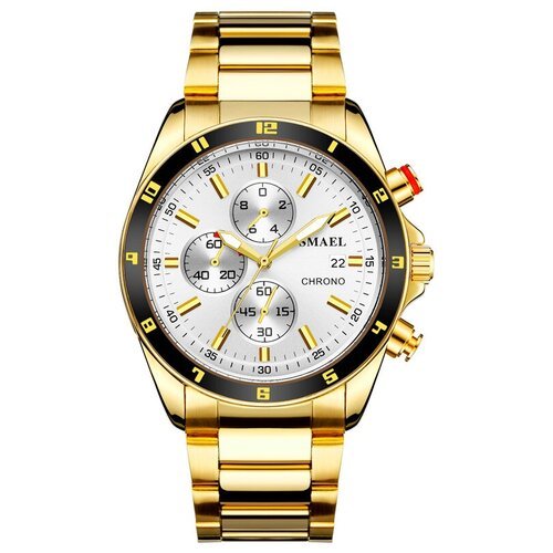 Купить Наручные часы SMAEL
Модель: SMAEL SL9009GGSWB<br>Пол: Мужские<br>Механизм: Кварц...