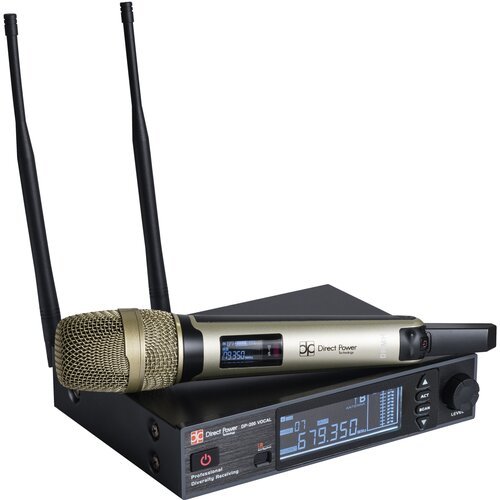Купить Direct Power Technology DP-200 VOCAL Вокальная радиосистема с ручным металлическ...