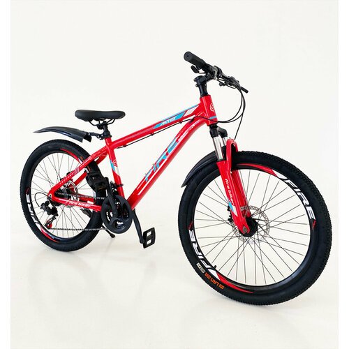 Купить Велосипед горный подростковый 24 FIRE 2024/алюминиевая рама/рост 140-160/велосип...