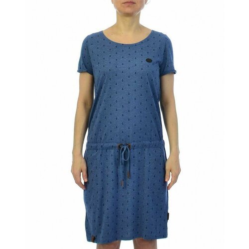 Купить Сарафан Naketano, размер L, синий
Стильное женское платье прямого кроя и коротки...