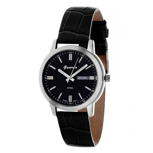 Купить Наручные часы Guardo, черный, серебряный
Часы Guardo S01034A.1 чёрный бренда Gua...