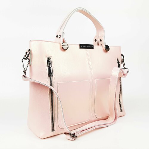Купить Сумка Fuzi House, фактура гладкая, розовый
Женская кожаная сумка розового цвета....