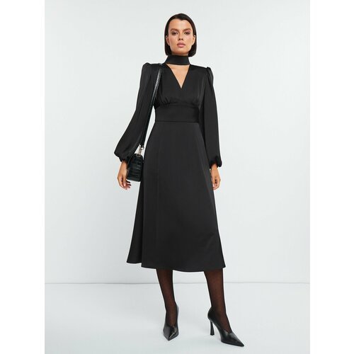 Купить Платье Vittoria Vicci, размер XL, черный
Это расклешенное платье отличается элег...