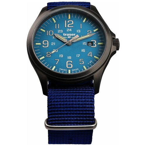 Купить Наручные часы traser P67 professional, синий
Часы Traser P67 Officer Pro GunMeta...