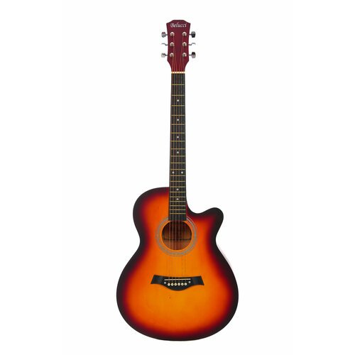 Купить Акустическая гитара 40" Belucci BC4020 BS (SB), санберст
Дерзкая и яркая акустич...