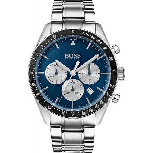 Купить Наручные часы BOSS, серебряный
Мужские стильные часы на стальном браслете с кале...