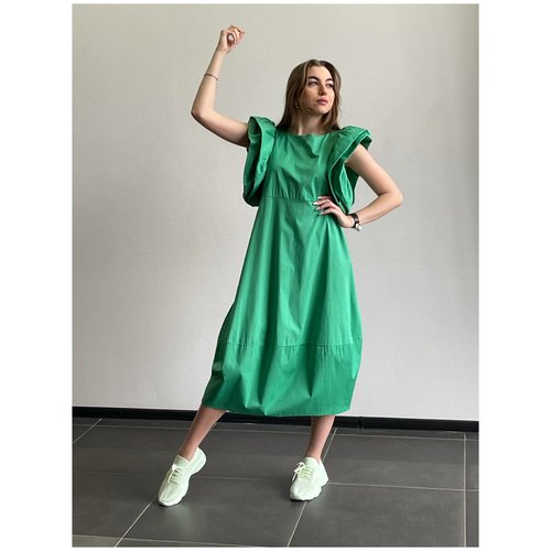 Купить Сарафан размер U, зеленый
Платье женское, из легкого натурального хлопка с эласт...