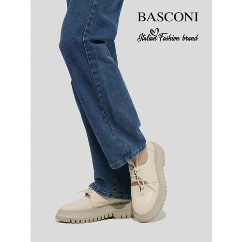 Купить Полуботинки BASCONI, размер 39, бежевый
Ботинки женские BASCONI F20001B3-YP: сти...