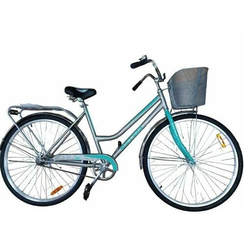 Купить Велосипед BA CITY 182 28"; 1s (РФ) (20", серый-бирюзовый)
Вес велосипеда 20 кг<b...