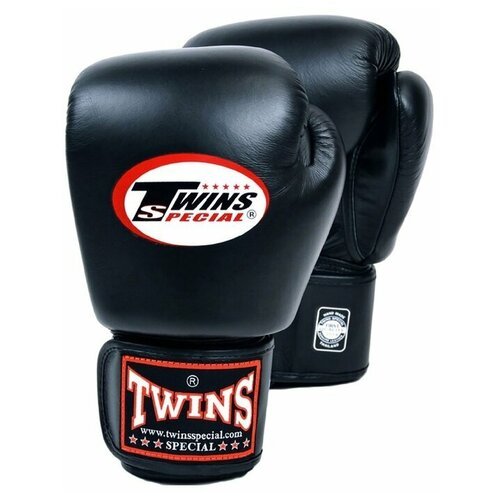 Купить BGVL-3 Перчатки боксерские TWINS для муай-тай (черные) 14 oz
Тренировочные боксе...