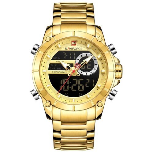 Купить Наручные часы Naviforce, золотой
Часы Naviforce NF9163 (GG) благородного золотис...