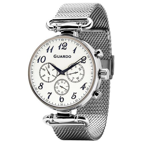 Купить Наручные часы Guardo Premium, бесцветный, серебряный
Часы Guardo 11221-2 бренда...
